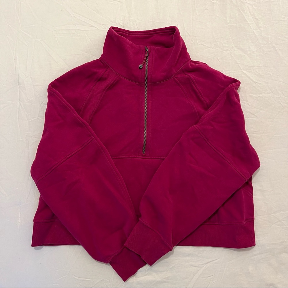 Lululemon Scuba Oversized Funnel Neck Half Zip